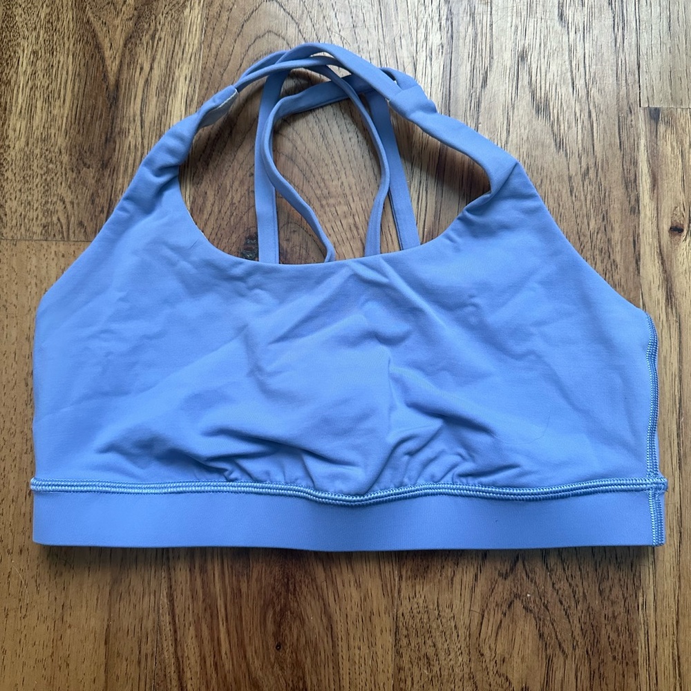 Lululemon energy bra in lilac